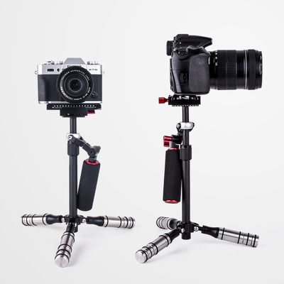 专业摄影师的得力助手 从单反微单到DV摄像，碳纤维三脚架与手持稳定器的通用选择