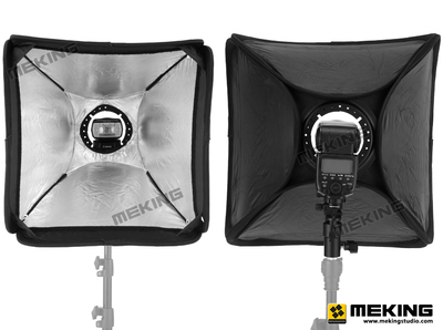 E60*60机顶闪光灯柔光箱 便携式柔光罩，功能全面的摄影附件解析